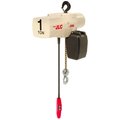 Coffing Hoists JLC Electric Chain Hoist With Chain Container, 1 Ton Cap., 10 Ft. Lift, 230/460V, 16 Fpm 08243W